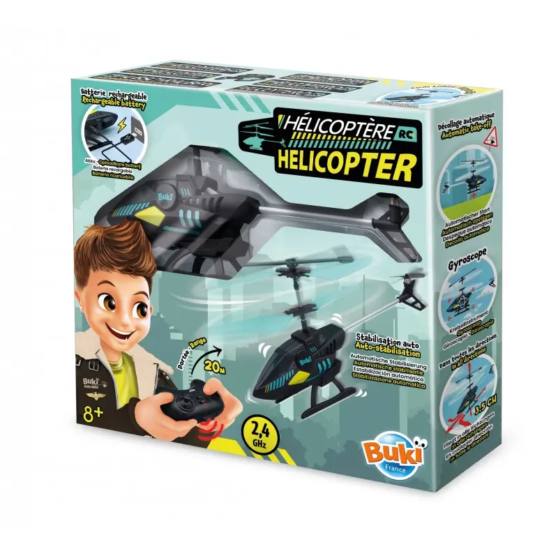 Helicóptero RC de Buki