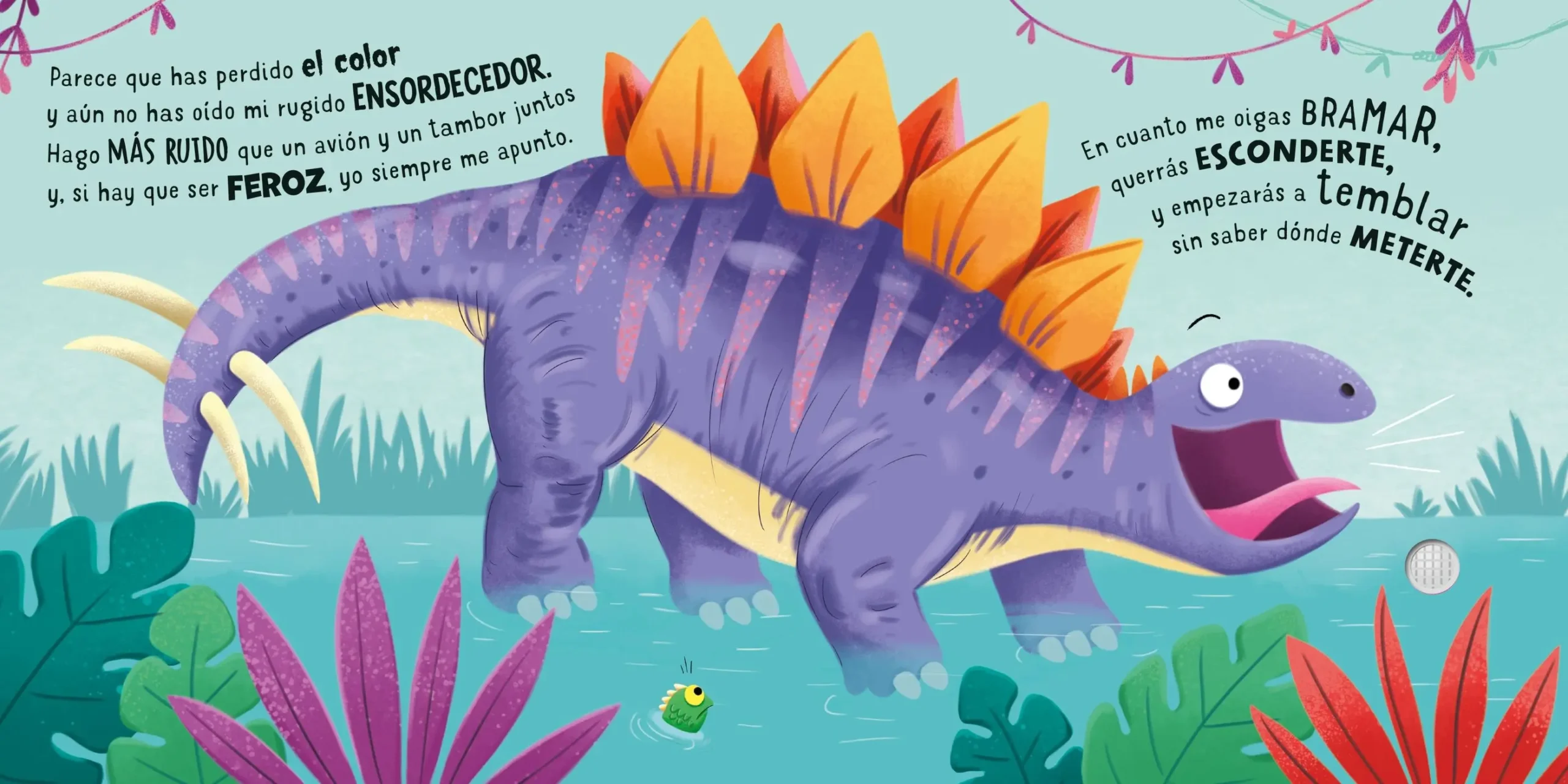 ¿Qué dinosaurio ruge más fuerte? Libro sonoro - Imagen 3