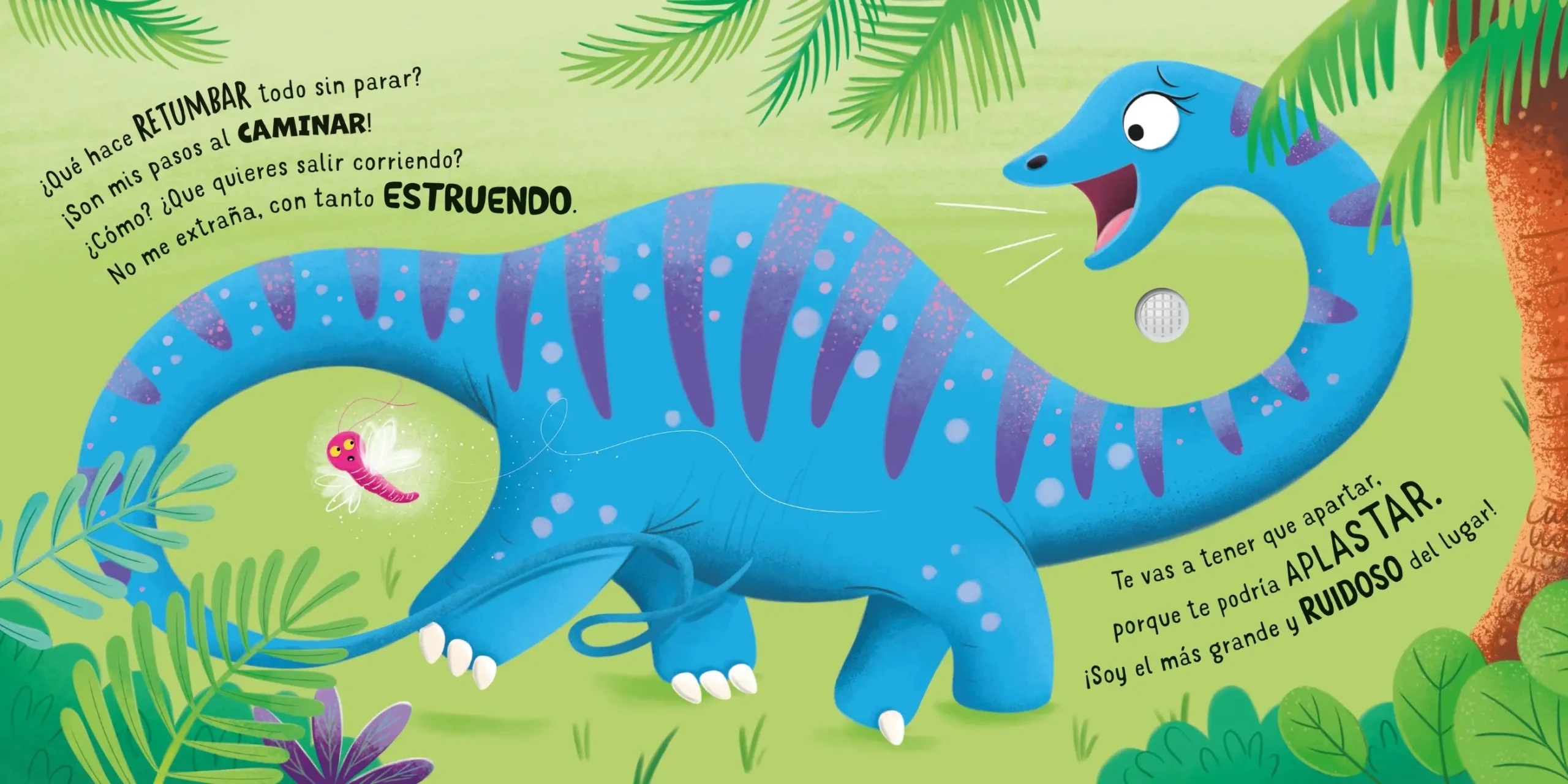 ¿Qué dinosaurio ruge más fuerte? Libro sonoro - Imagen 4