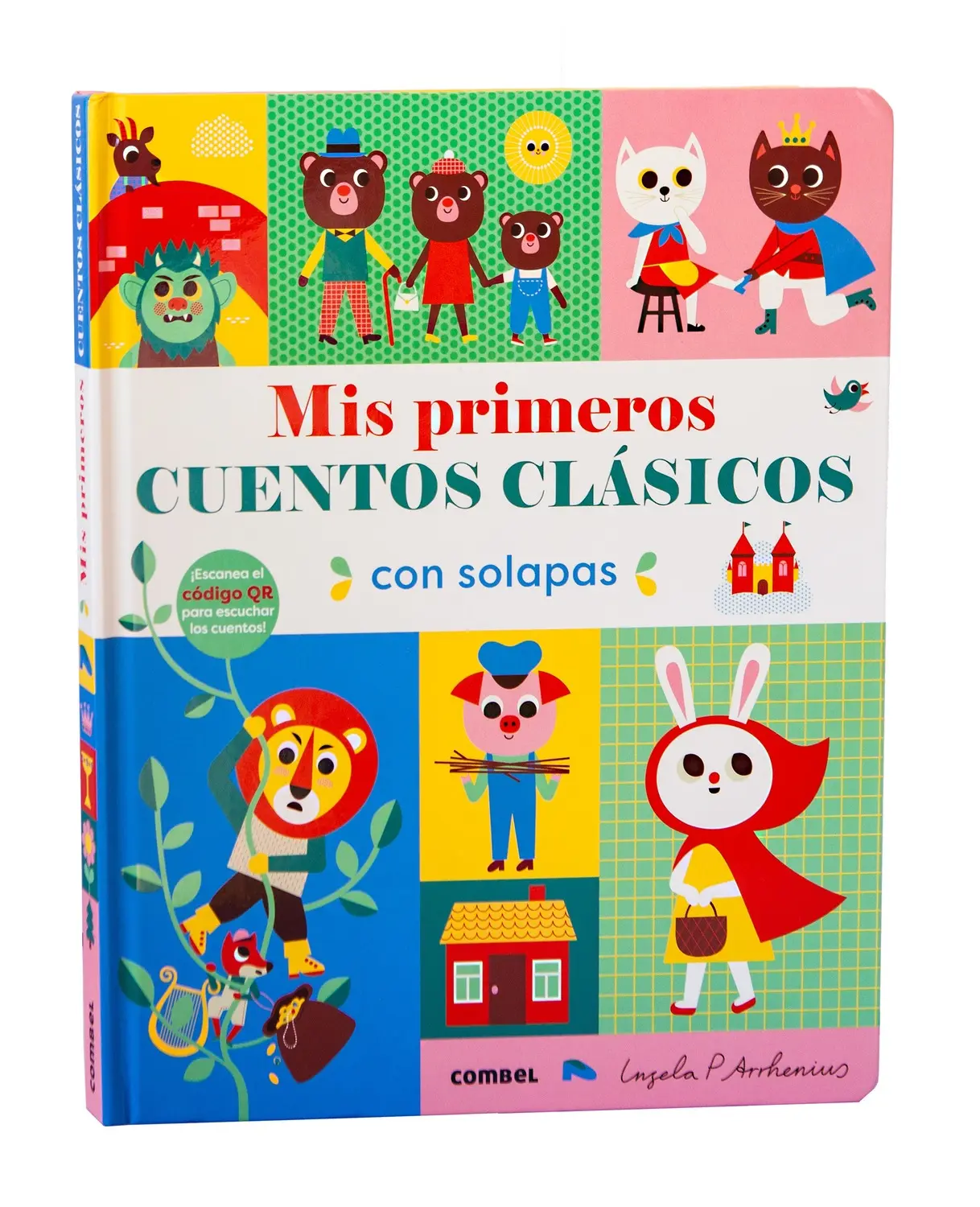 Portada del libro Mis primeros cuentos clásicos con solapas de Combel Editorial
