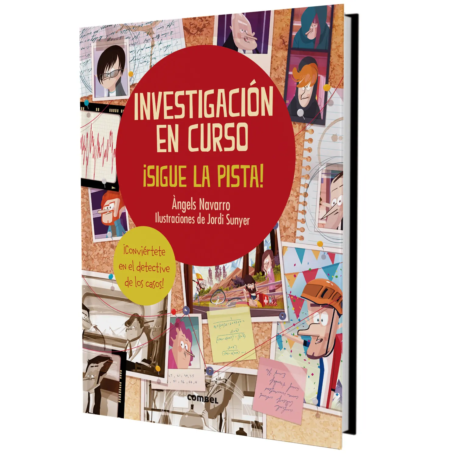 Portada del libro Investigación en curso. ¡Sigue la pista! de Àngels Navarro