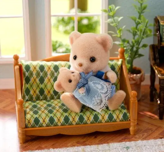Trillizos Osos Biscuit en su cuna - Sylvanian Families - Imagen 7